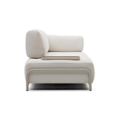 Compo 3-Personers Sofa med Bakke 232Cm, Beige/Grå