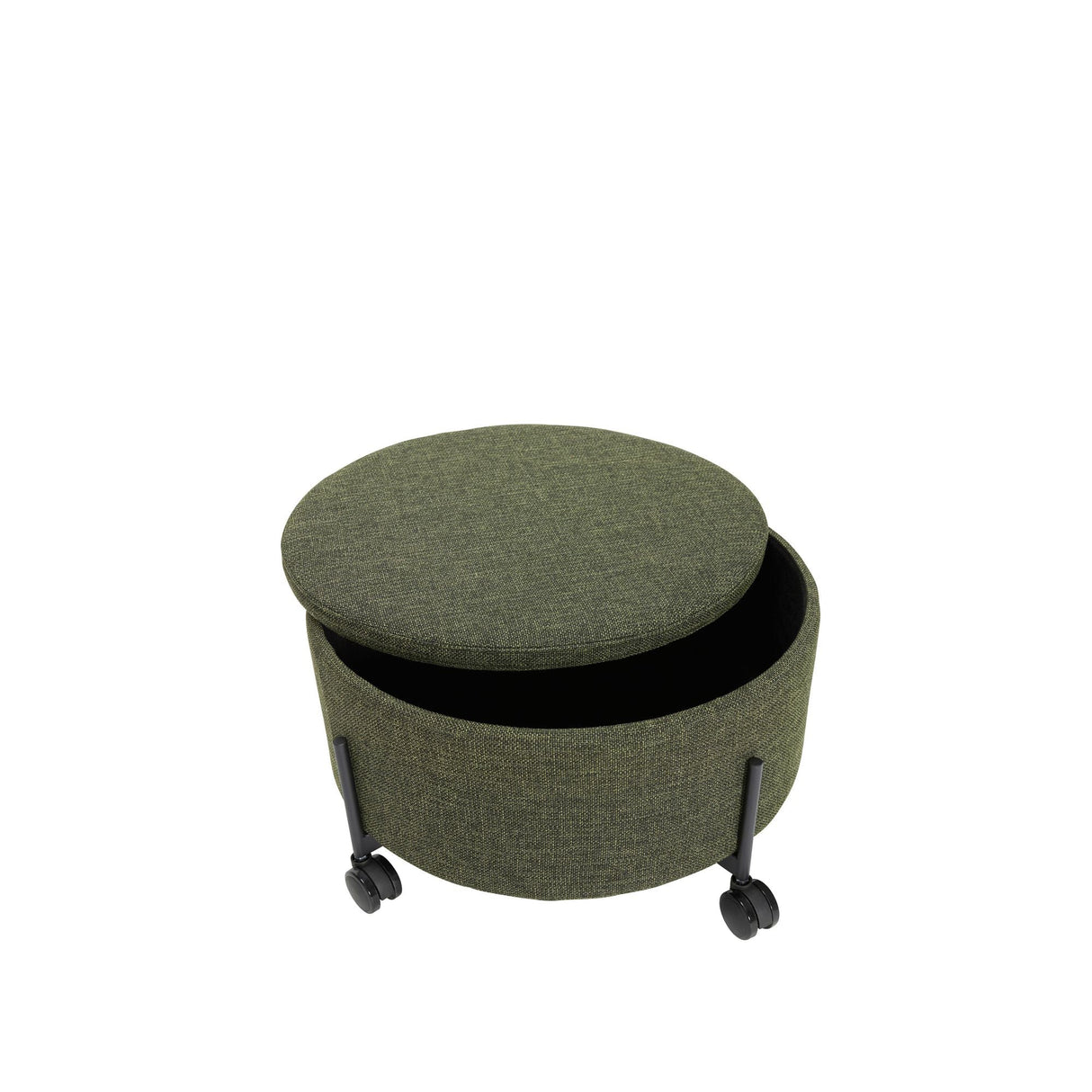 Contain Puf på hjul, Large Grøn