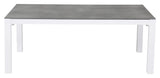 Copacabana Lyx, bord, Hvid Alu/Sprayglas