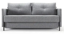 Cubed 160 Sovesofa m. armlæn, Twist/Granite - UNOLIVING.COM