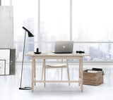 D1 Skrivebord, Linoleum kul, hvidpigment eg