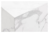 Dice Piedestal, Sæt af 2 stk., Hvid MDF - UNOLIVING.COM