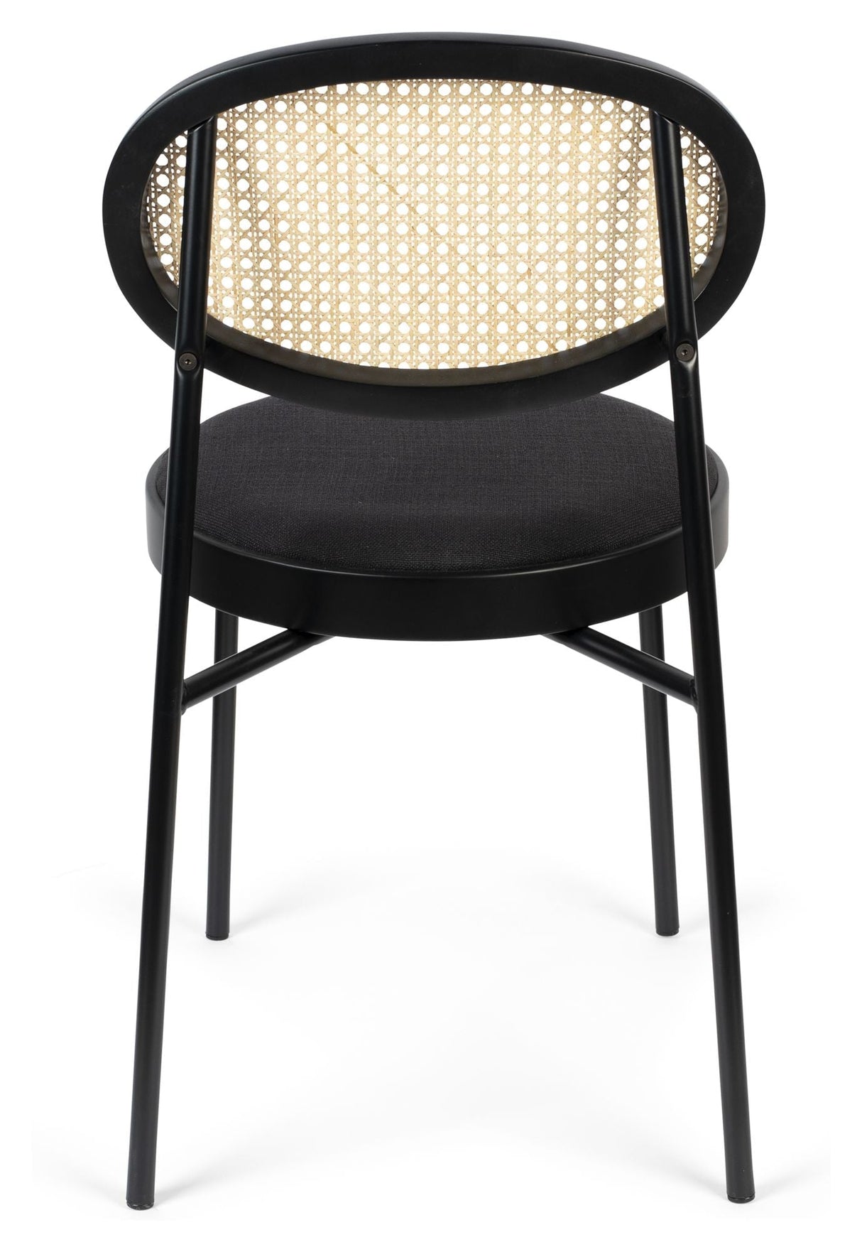 Don´t Stop The Webbing Spisebordsstol, Sort, Rattan - UNOLIVING.COM