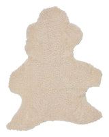 Double Face Collection Amerikansk lammeskind - Ivory, 100x60
