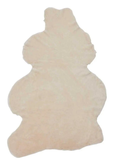 Double Face Collection Australsk lammeskind - Ivory, 90x60