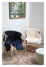Double Face Collection Australsk lammeskind - Ivory, 90x60