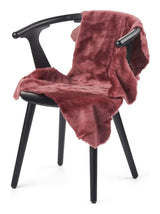Double Face Collection Australsk lammeskind - Old Rose, 90x60