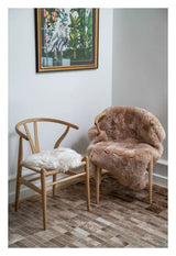 Double Face Collection Islandsk lammeskind - Tan, 90x60
