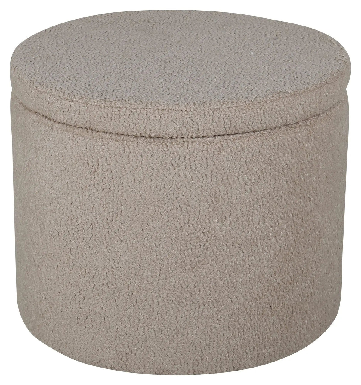 Dunken Puf, Beige Teddy