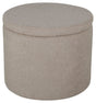 Dunken Puf, Beige Teddy