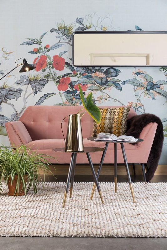 Dutchbone Bradley Spejl 120x40, Grå - UNOLIVING.COM