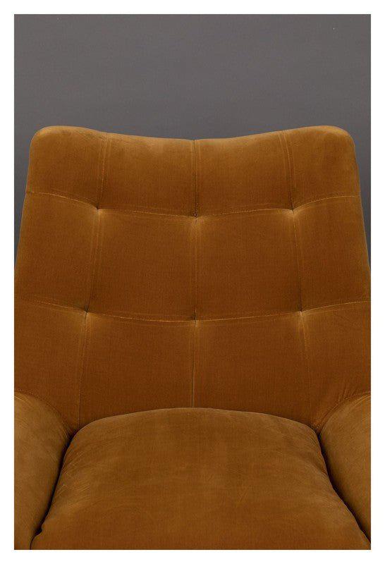 Dutchbone Glodis Loungestol, Whiskey - UNOLIVING.COM