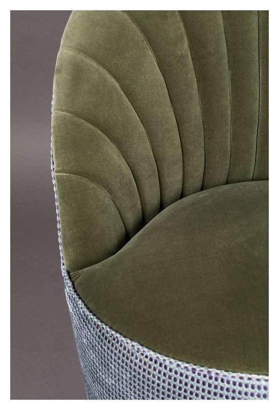 Dutchbone Madison Loungestol, Olive - Unoliving.com