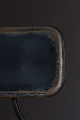Dutchbone Ovid Counter barstol, Sort - Unoliving.com
