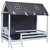 ECO Dream Husseng m. stoftag 90x200, Hvid - Unoliving.com