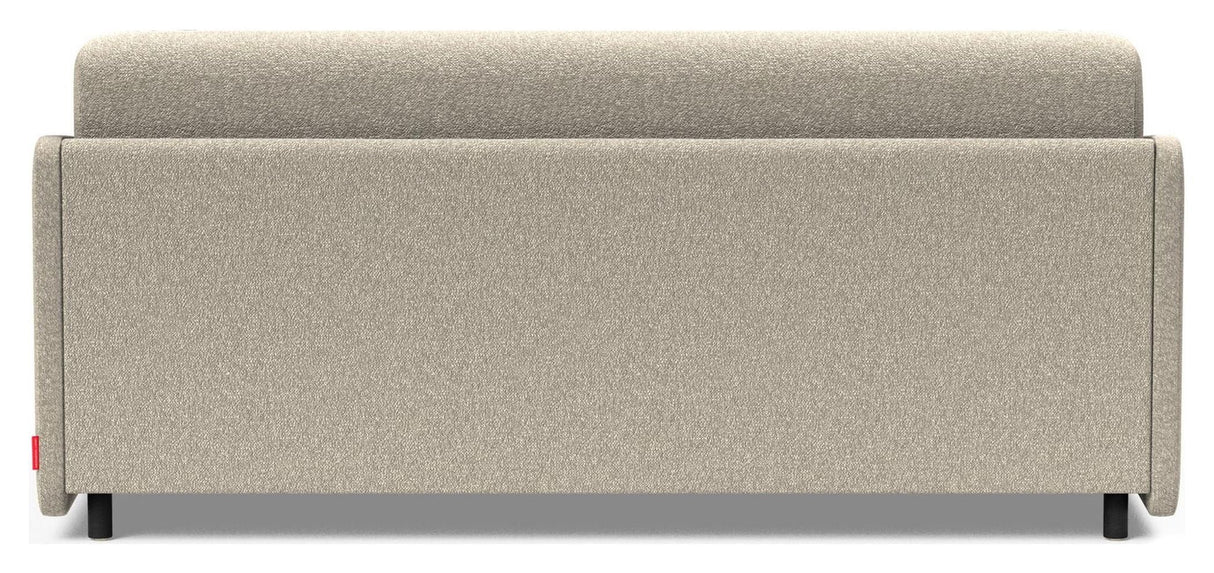 Eivor 140 Sovesofa, Springmadras, Bouclé/Beige - Unoliving.com