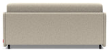 Eivor 140 Sovesofa, Springmadras, Bouclé/Beige - Unoliving.com