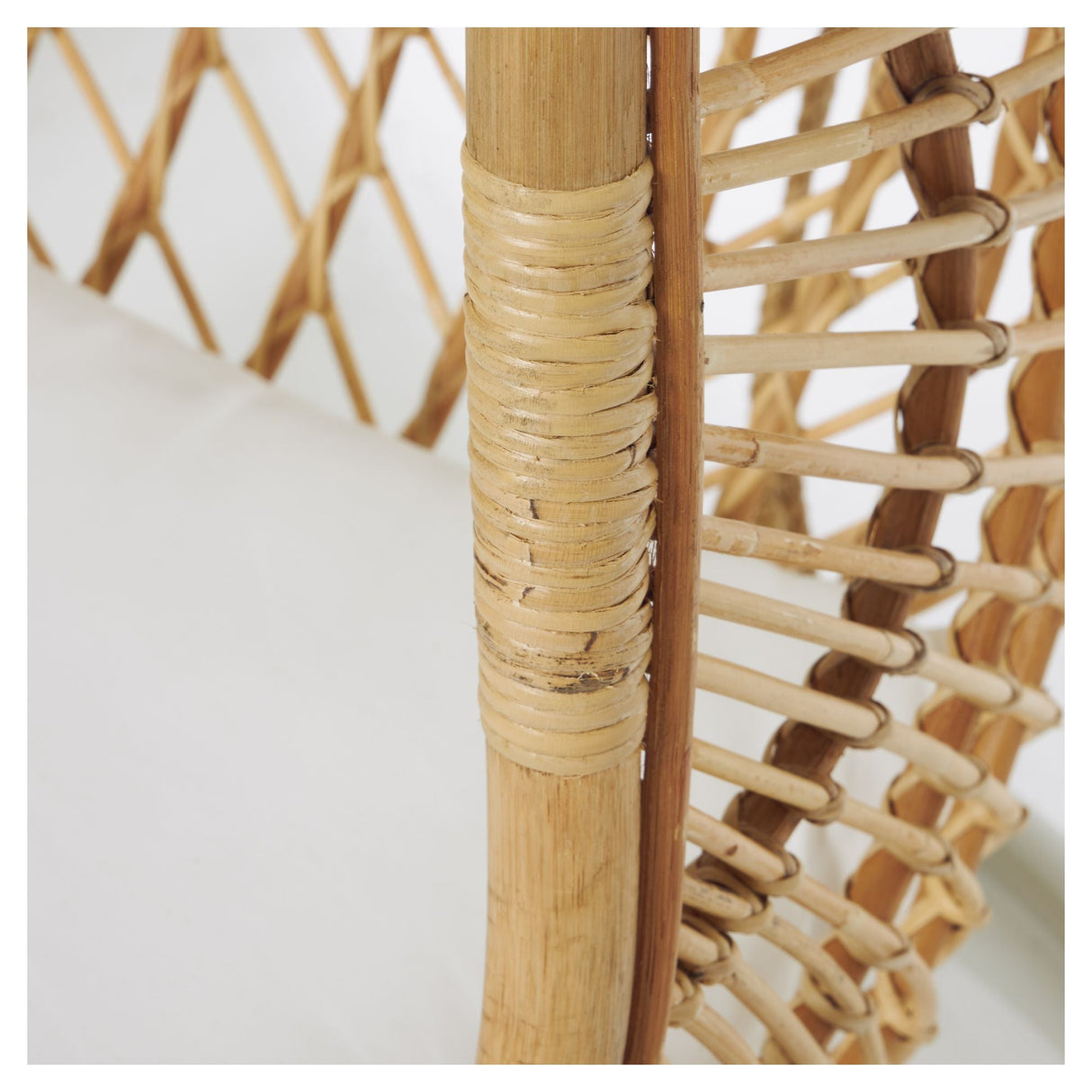 Ekaterina Hængestol m. base - Rattan - Unoliving.com