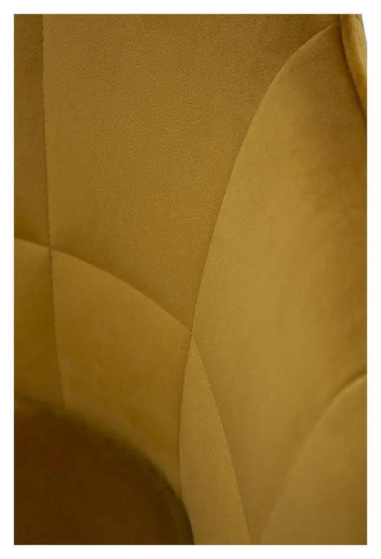 Embrace Loungestol, bronze velourm. sort ben