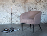 Fluffy Loungestol, Lysebrun Teddy
