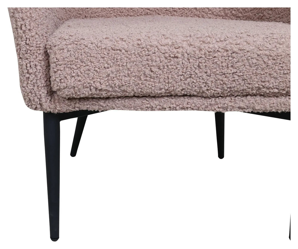 Fluffy Loungestol, Lysebrun Teddy