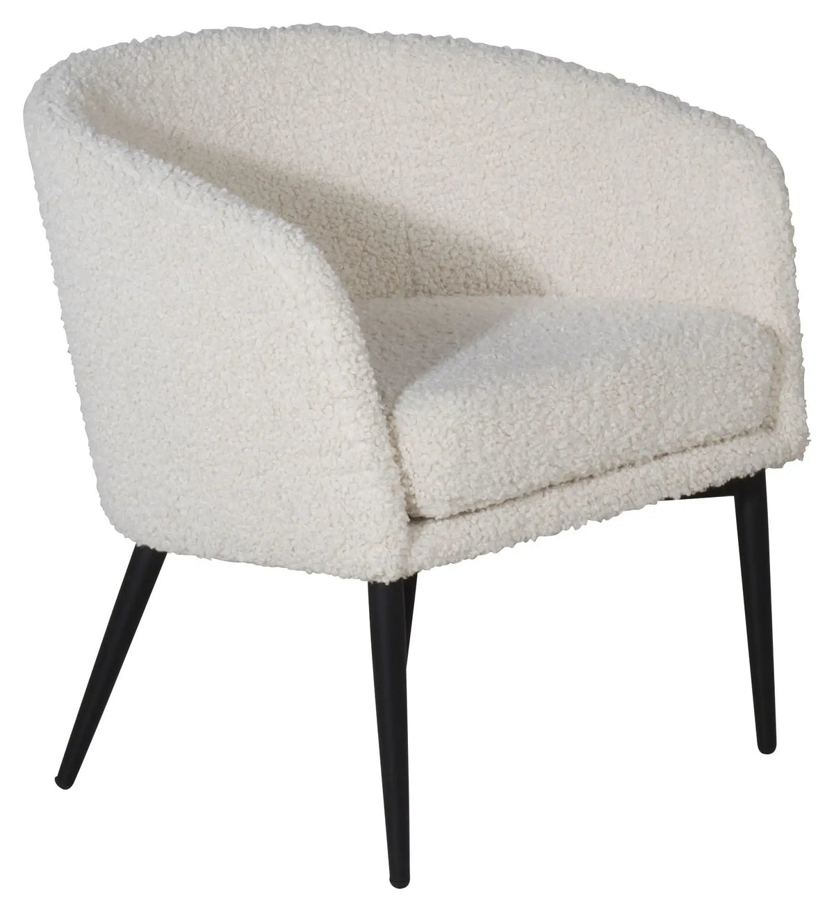 Fluffy Loungestol, Offwhite - Unoliving.com