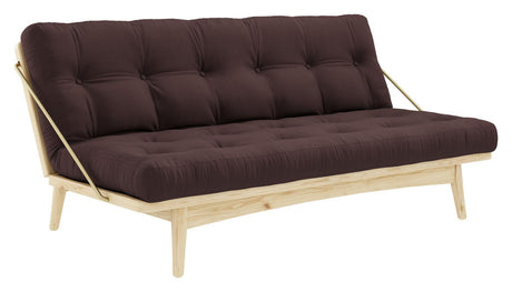 Folk Sovesofa, Fyrretræ/Brun - Unoliving.com