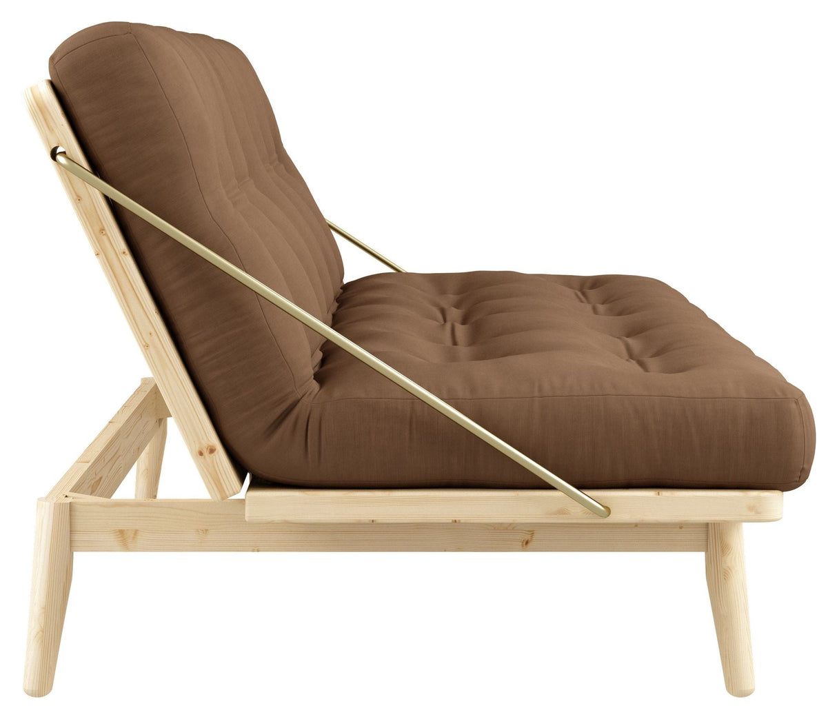 Folk Sovesofa, Fyrretræ/Mocca - Unoliving.com
