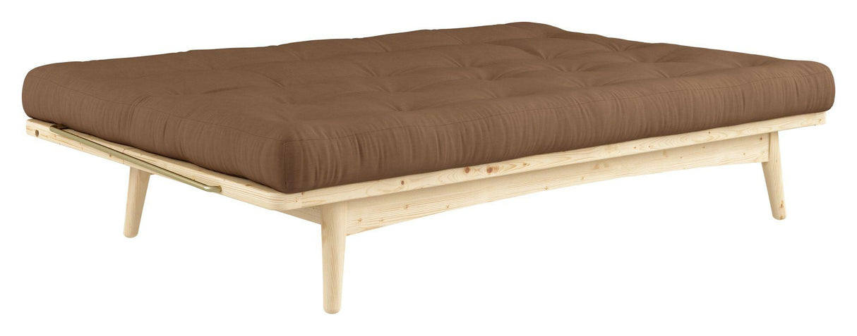 Folk Sovesofa, Fyrretræ/Mocca - Unoliving.com
