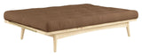 Folk Sovesofa, Fyrretræ/Mocca - Unoliving.com