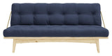 Folk Sovesofa, Fyrretræ/Navy - Unoliving.com