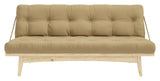Folk Sovesofa, Fyrretræ/Wheat Beige - Unoliving.com