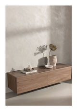 Frihamn Kommode, Poppel, Valnød