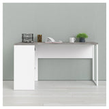 Function Plus Skrivebord, Hvid Oxid Beton
