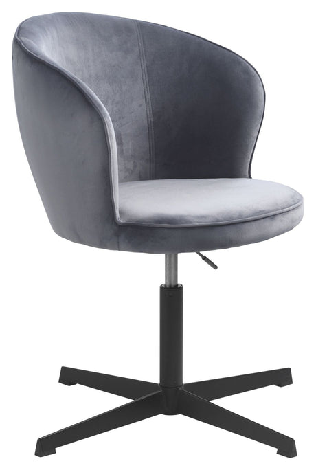 Gain Kontorstol - Grå fløjl