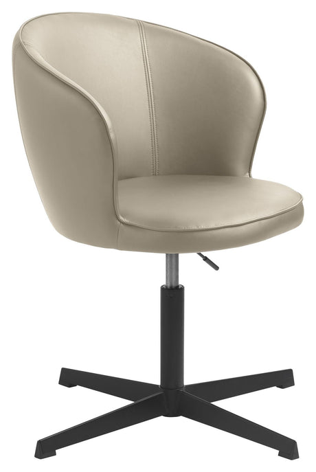 Gain Kontorstol - Taupe Faux læder
