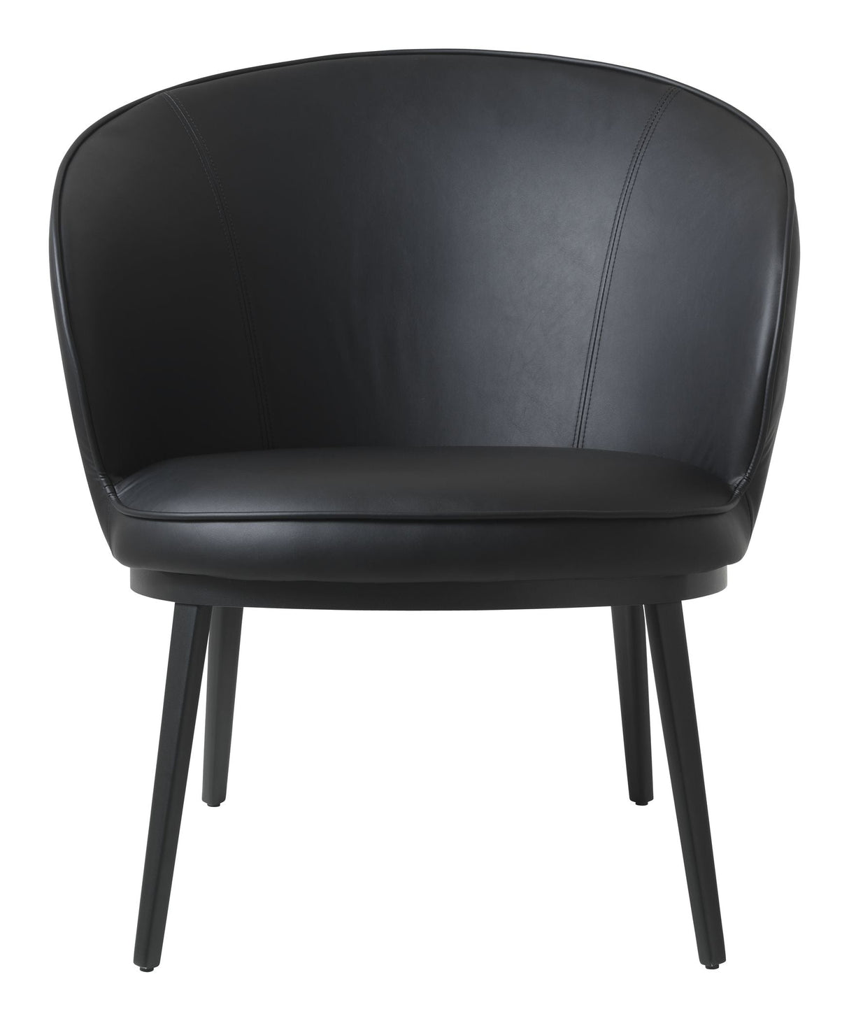 Gain Loungestol, Sort faux læder