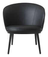 Gain Loungestol, Sort faux læder