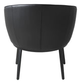 Gain Loungestol, Sort faux læder