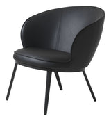 Gain Loungestol, Sort faux læder