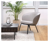 Gain Loungestol, Taupe kunstlæder