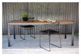 Garcia Spisebord, Sort alu, Aintwood, 90x200