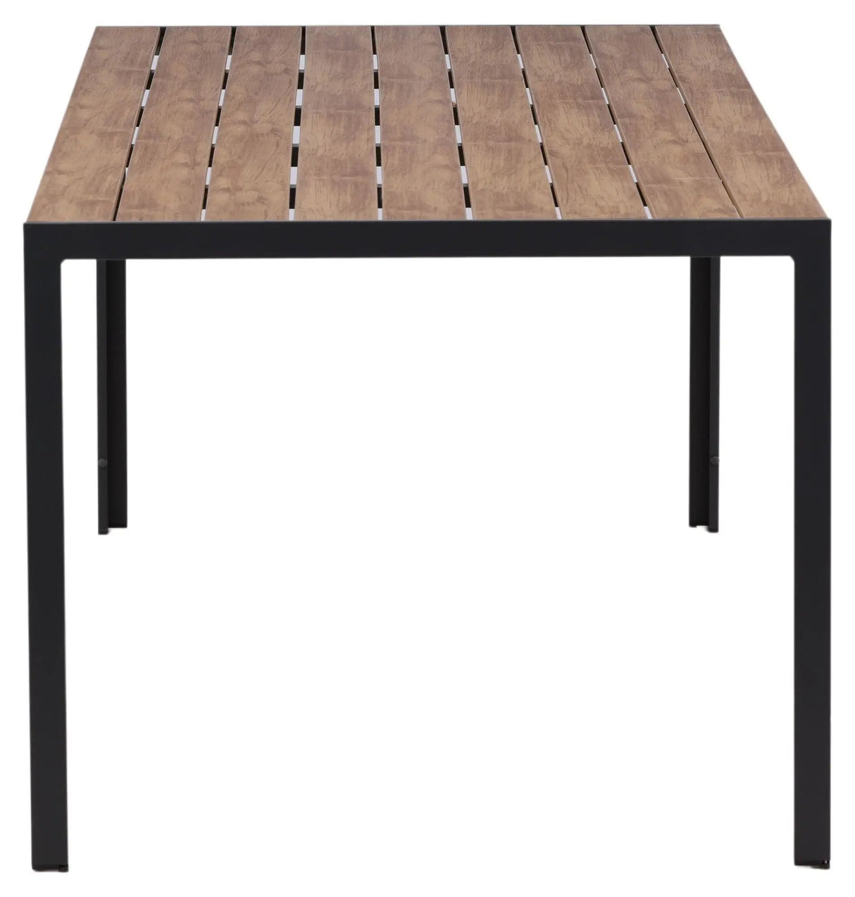 Garcia Spisebord, Sort alu, Aintwood, 90x200