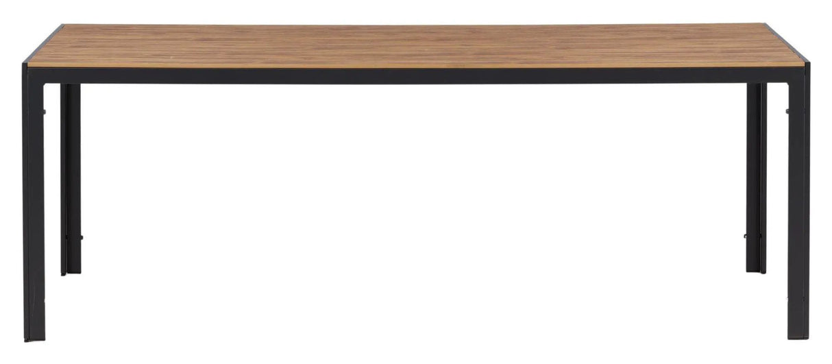 Garcia Spisebord, Sort alu, Aintwood, 90x200