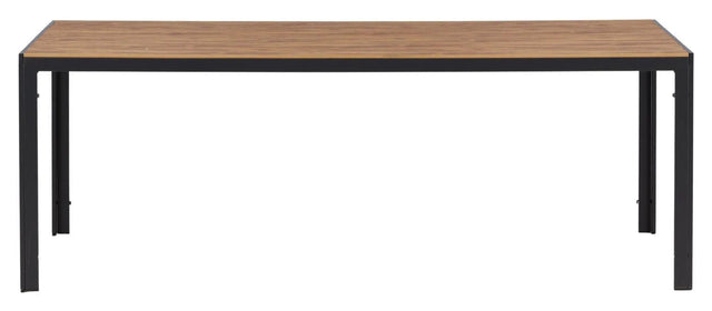 Garcia Spisebord, Sort alu, Aintwood, 90x200
