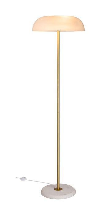 Glossy Gulvlampe, Hvid - Unoliving.com