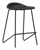 Grebbestad Barstol, Stål, Sort