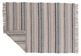 Gudha uld tæppe, 170x240, Beige/blue