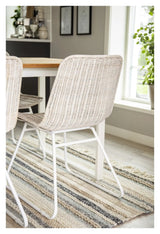 Gudha uld tæppe, 170x240, Beige/blue