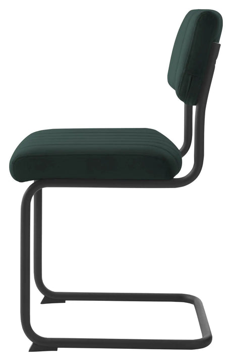 Halifax Spisebordsstol - Grøn Velour
